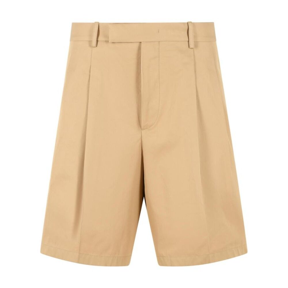 Jil Sander Beige Cotton Bermuda Shorts Men